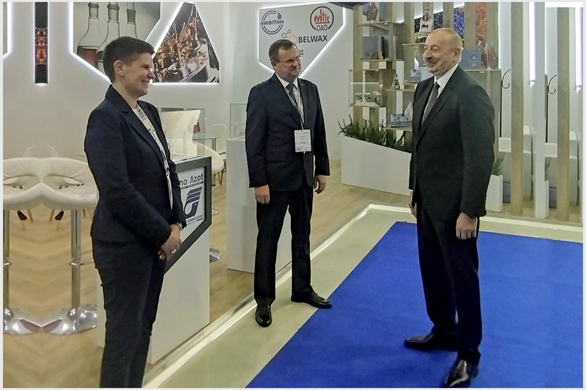 Экспазіцыя Made in Belarus на выставе Caspian Oil & Gas 2023 у Баку