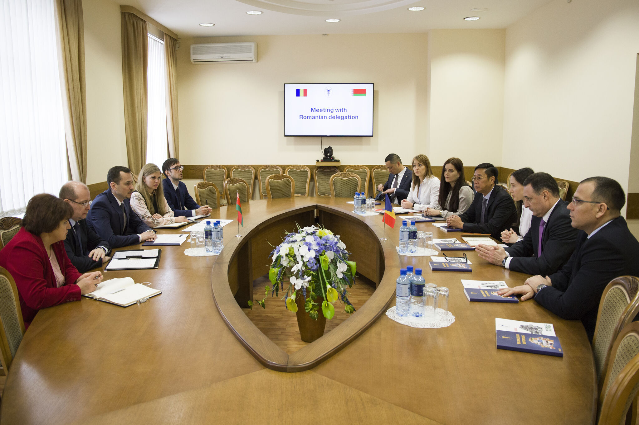 Встреча с делегацией Румынии