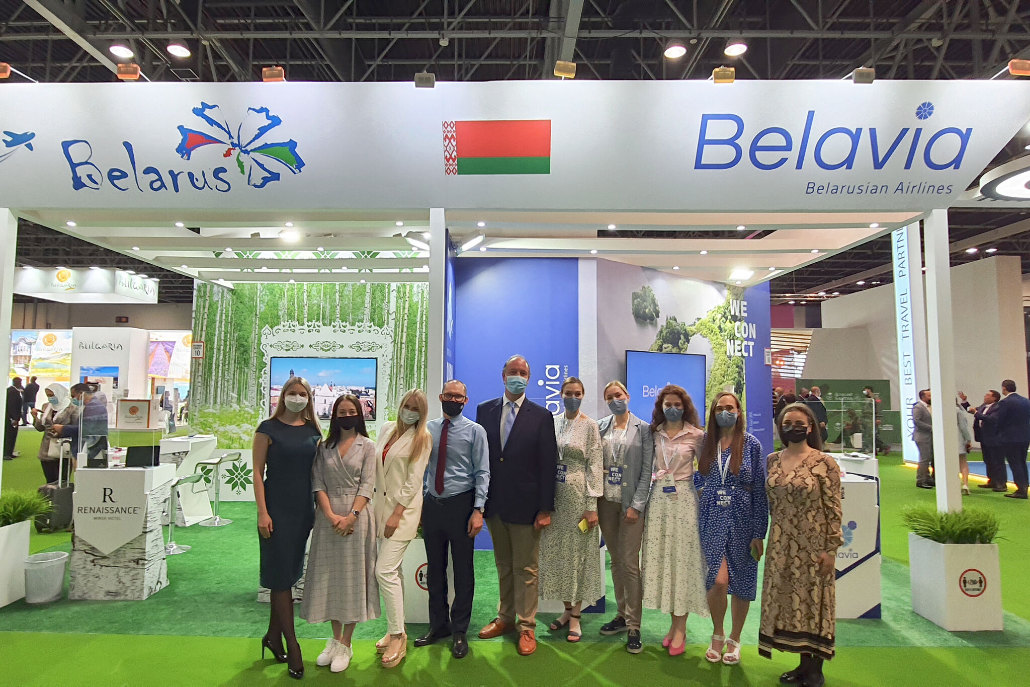 Нацыянальная экспазіцыя Рэспублікі Беларусь на выставе Arabian Travel Market у Дубаі