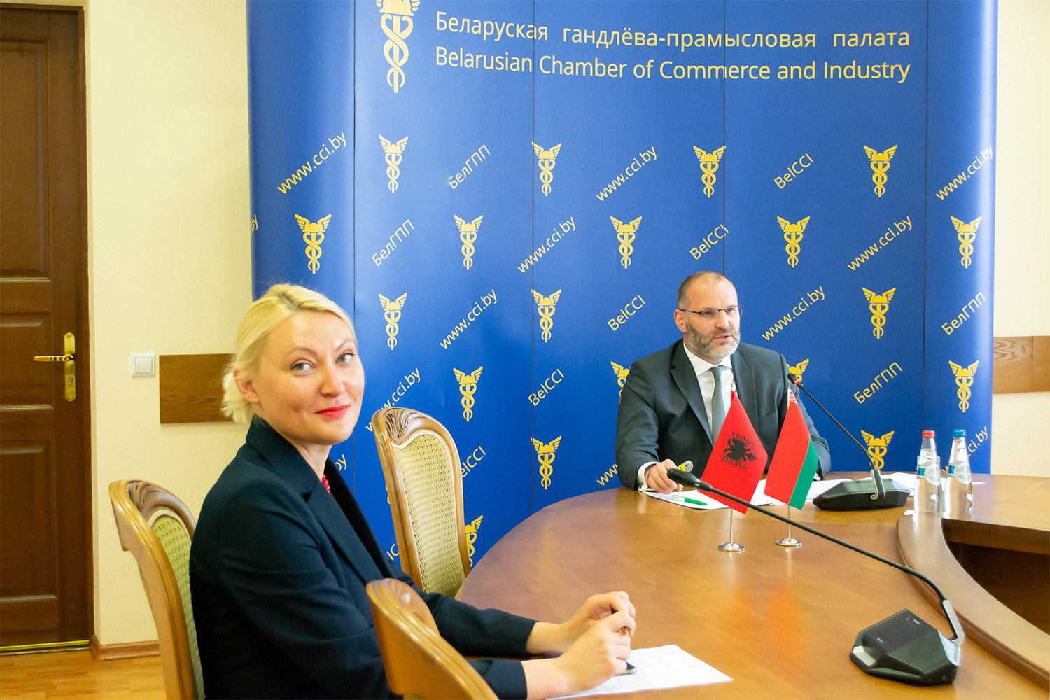 Анлайн-сустрэча “Беларусь – Албанія: перспектывы двухбаковага супрацоўніцтва”