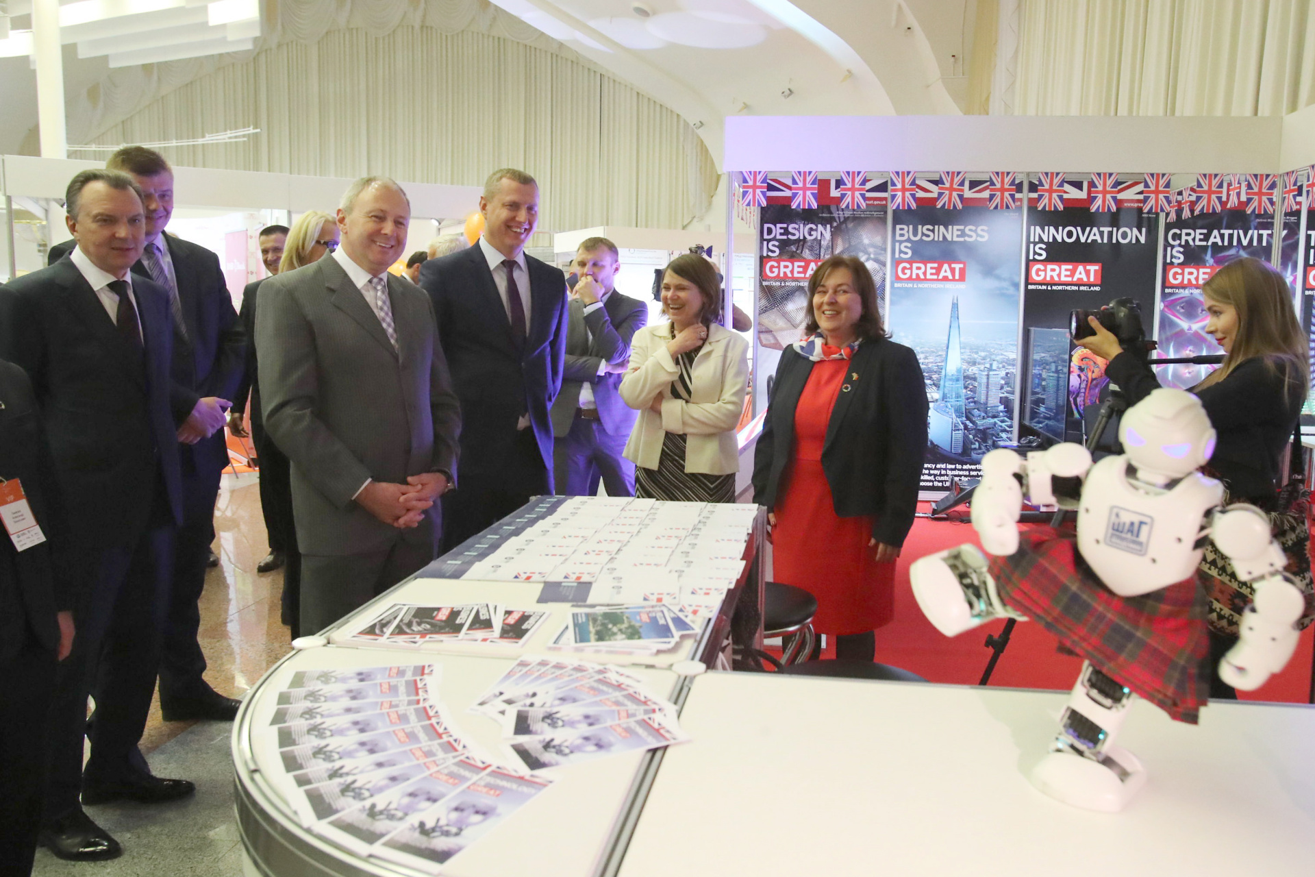 BelCCI Chairman V.Ulakhovich takes part in the opening of the Global Entrepreneurship Week