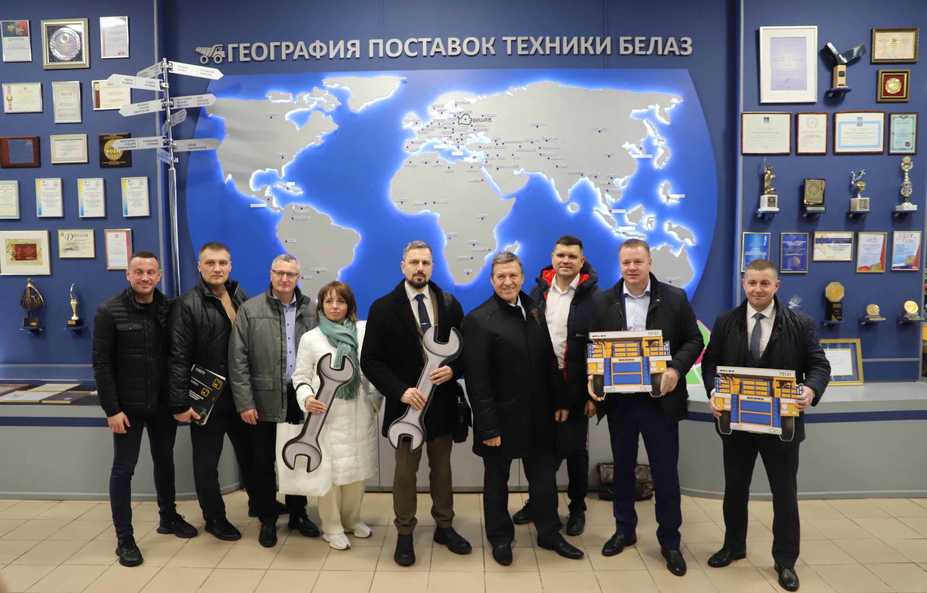 Прыём дэлегацыі Томскай вобласці ў Рэспубліцы Беларусь