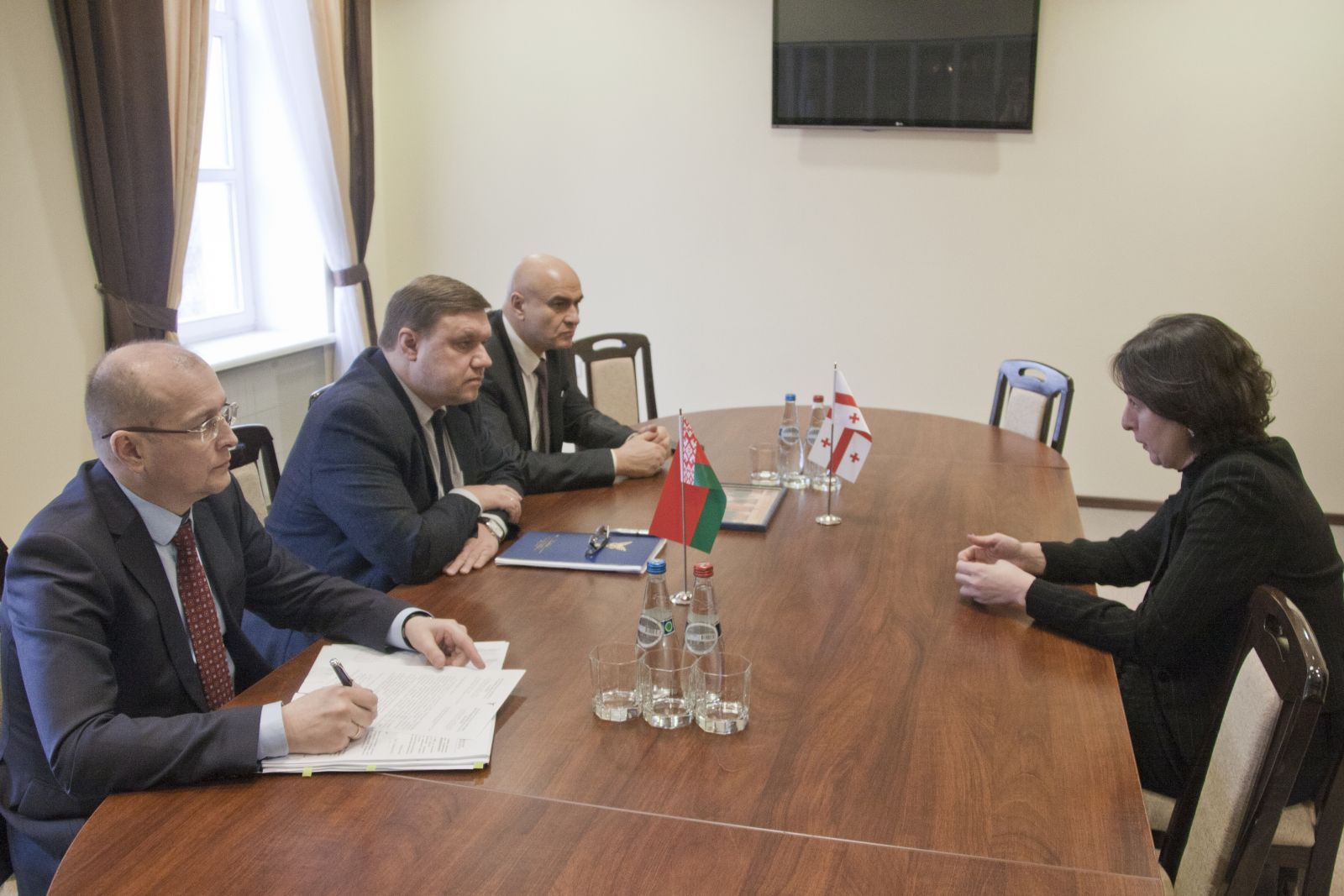 Встреча с президентом Торгово-промышленной палаты Грузии