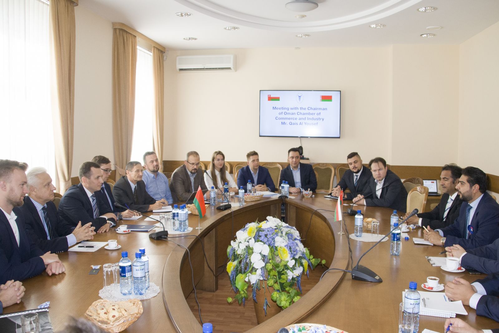 Встреча деловых кругов Омана с представителями белорусских IT компаний