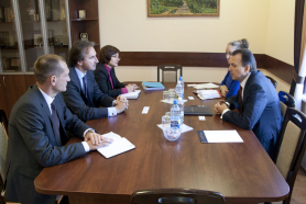 Встреча с Чрезвычайным и Полномочным Послом Республики Хорватия в Республике Беларусь (по совместительству)