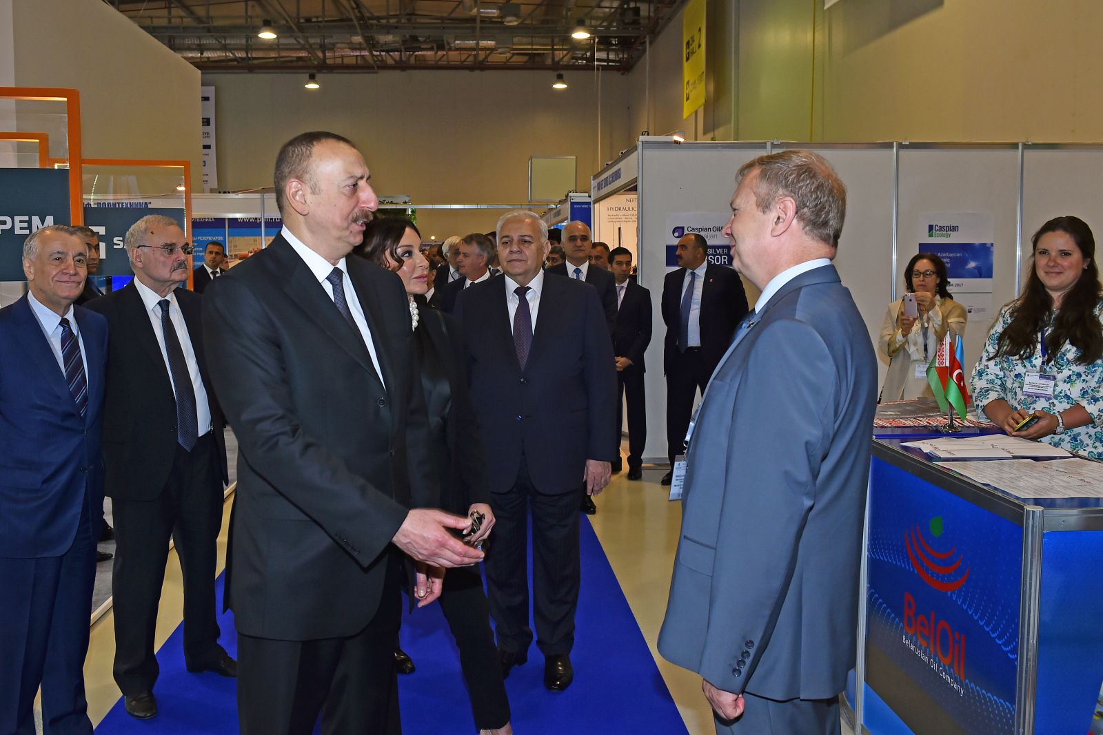 Белорусская экспозиция в рамках международной выставки нефти и газа CASPIAN OIL & GAS 2017