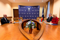 Meeting with the Regional Director for the Middle East and the CIS of the Dubai International Chamber Meeting with the Regional Director for the Middle East and the CIS of the Dubai International Chamber