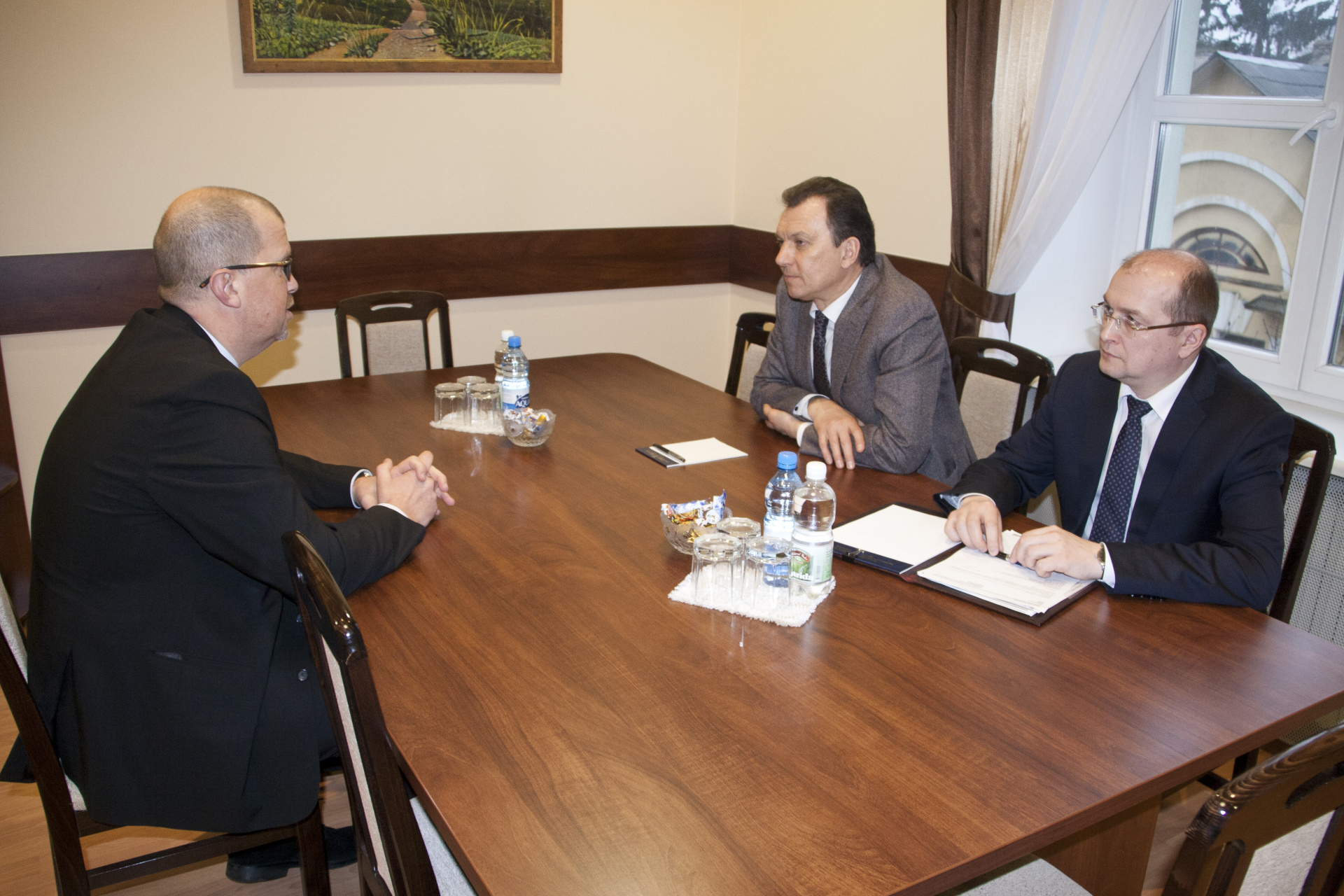 Встреча с руководителем Латвийского внешнеэкономического представительства при Посольстве Латвии в Беларуси