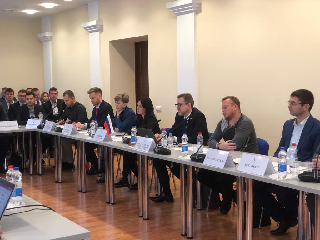 Прыём дэлегацыі Саратаўскай вобласці