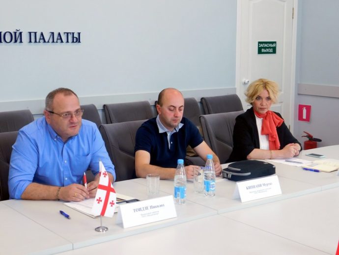 25 июля 2018г. состоялась встреча с руководителями грузинской компании ООО «Механизатор» (регион Кахетия)