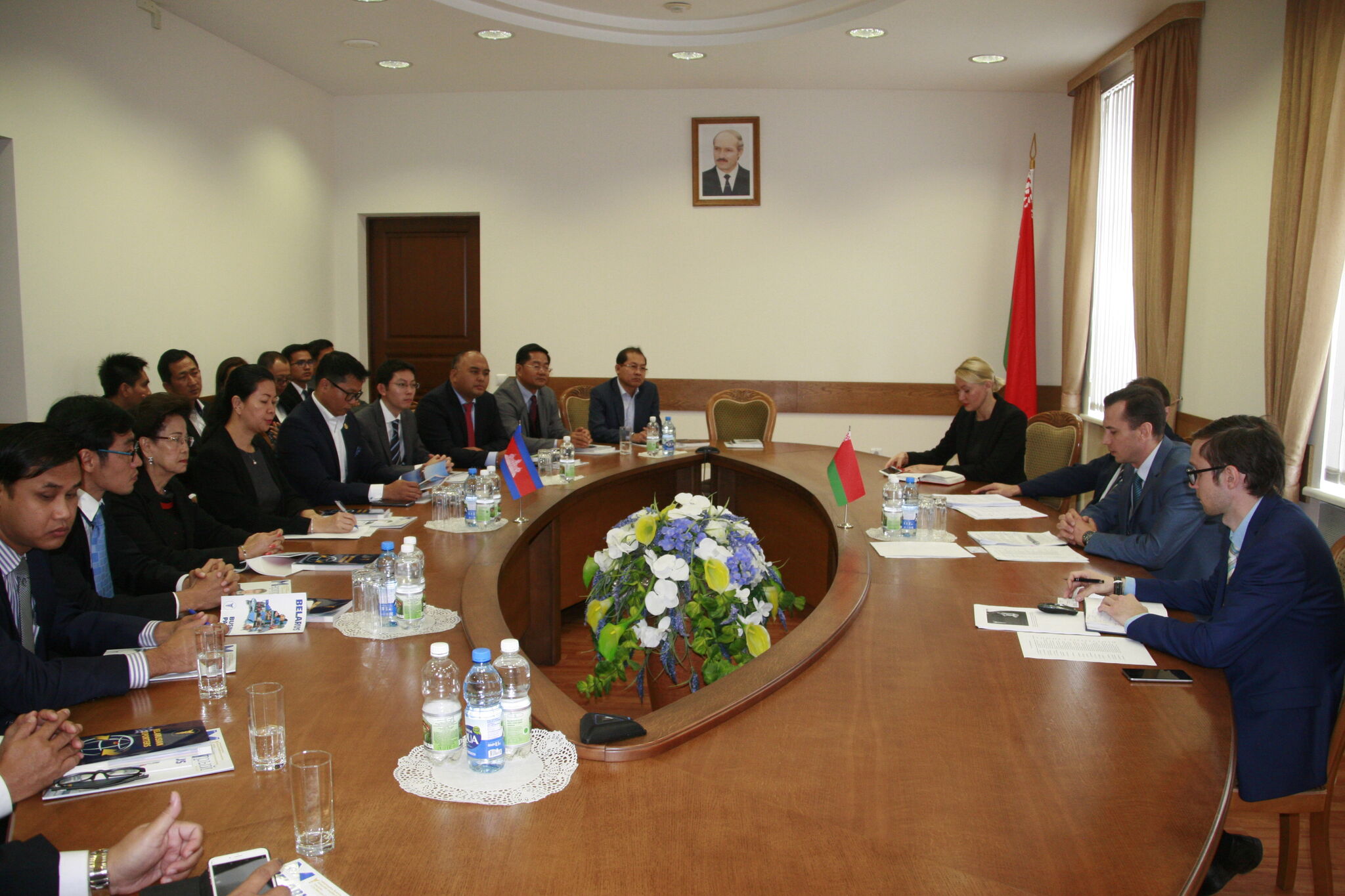 Встреча с делегацией Камбоджи