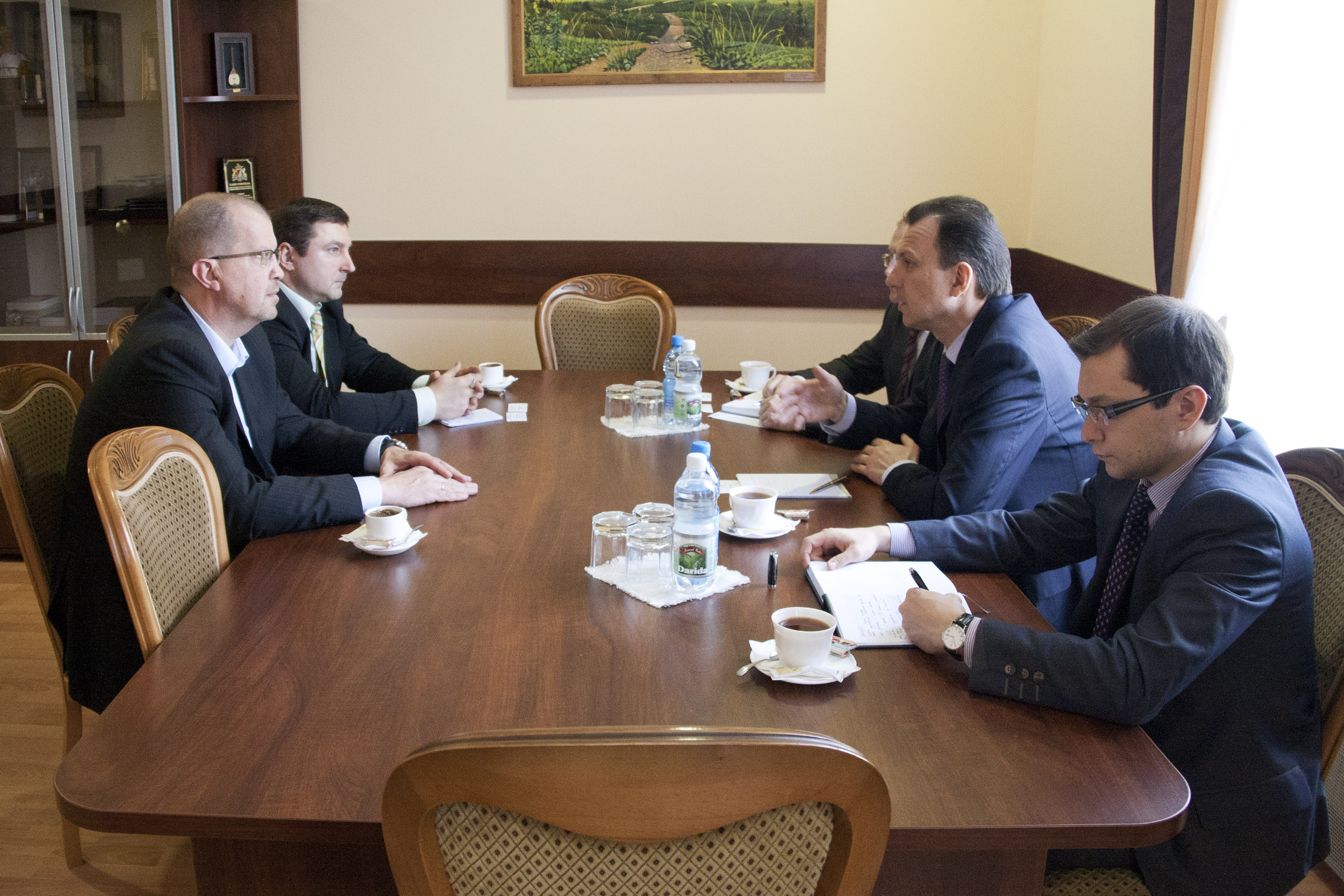 Встреча с представителями Посольства Латвии в Беларуси