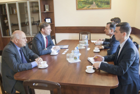 Встреча с советником (заместителем главы миссии) Посольства Нидерландов и Почетным консулом Нидерландов в Беларуси