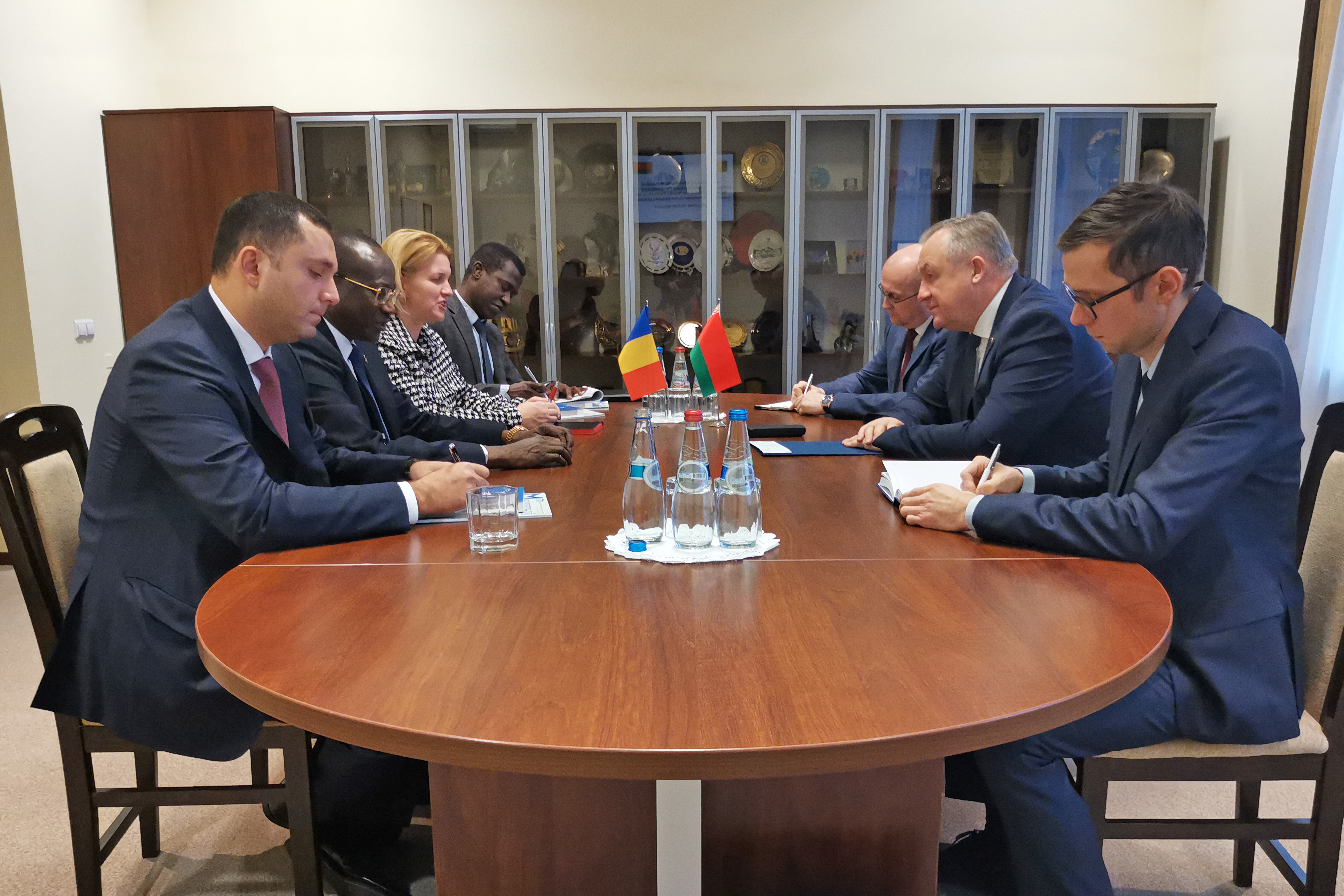 Встреча председателя БелТПП М.Мятликова с Чрезвычайным и Полномочным Послом Чада А.Б.Махамудом