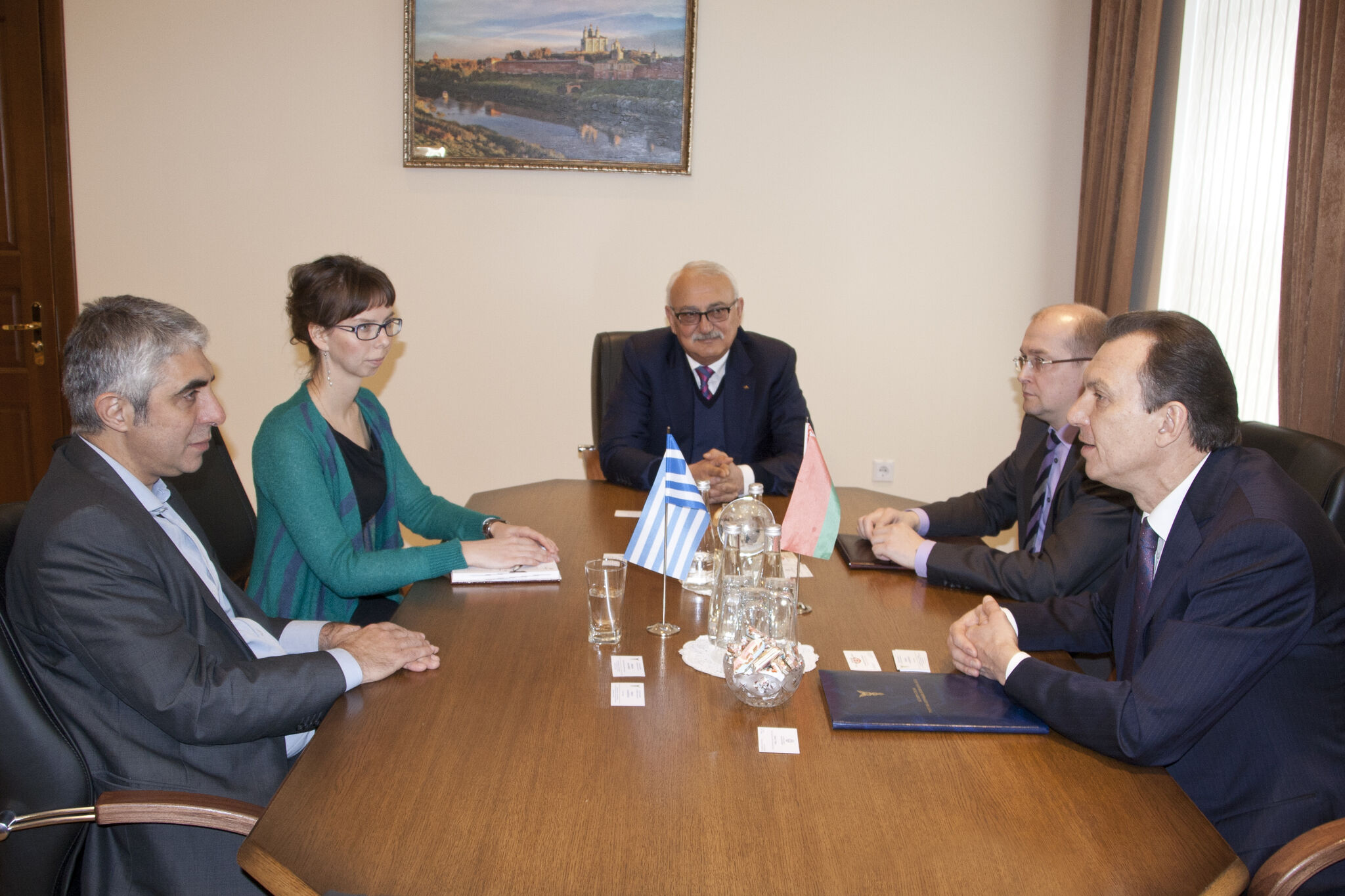 Встреча с генеральным секретарем Министерства иностранных дел Греции