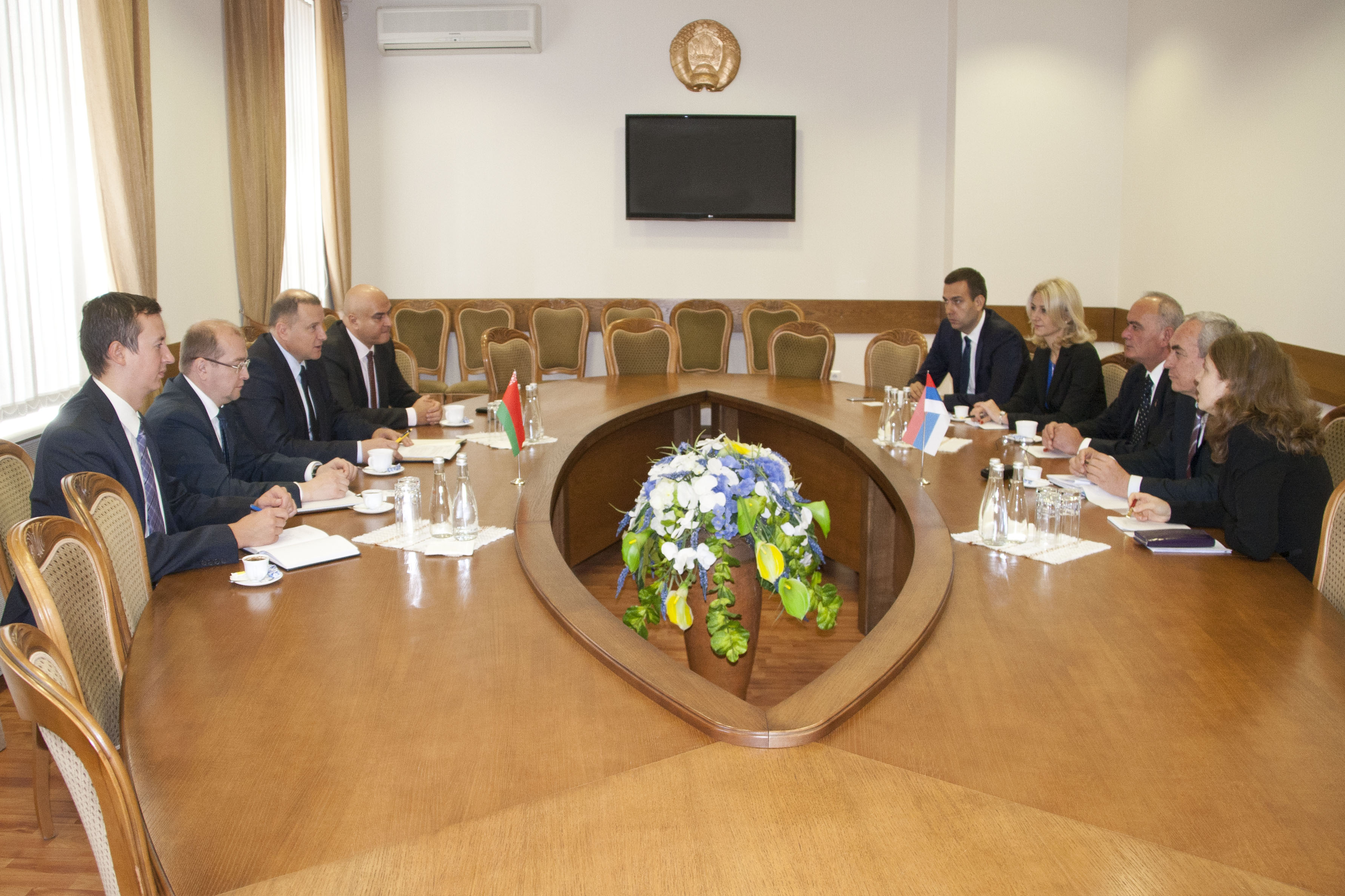 Встреча с председателем ТПП Белграда