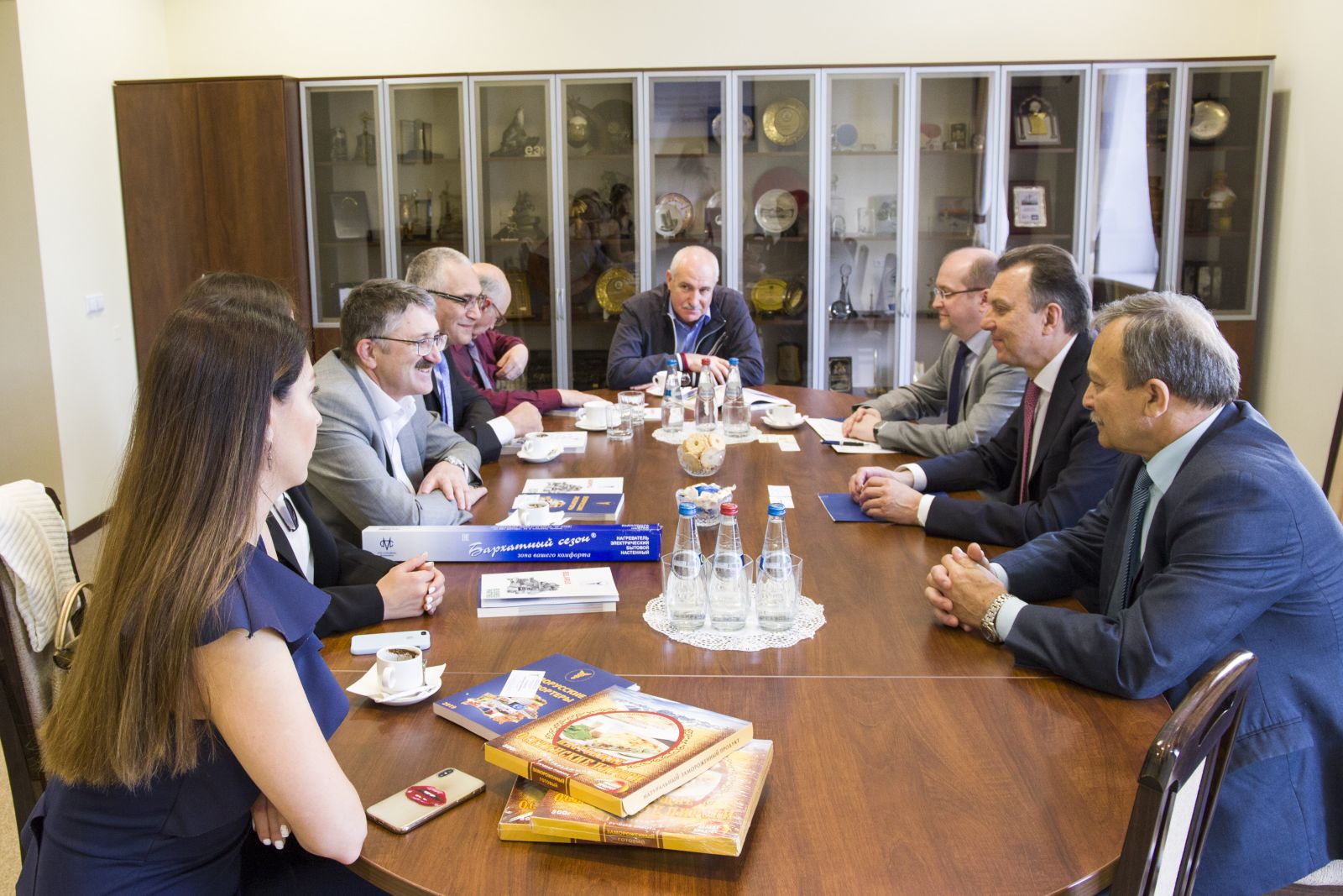 Встреча председателя БелТПП В.Улаховича с делегацией ТПП Республики Северная Осетия-Алания