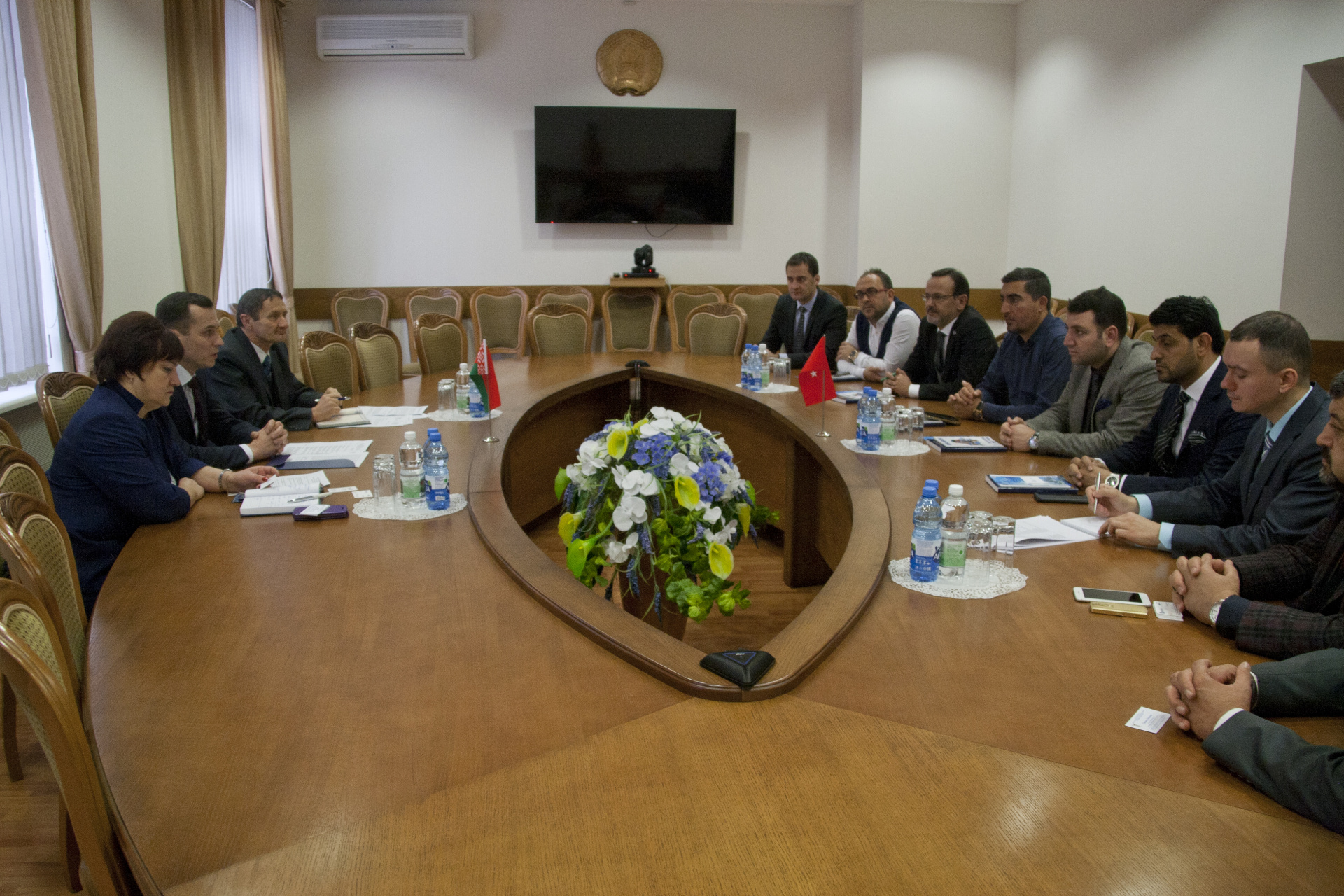 Встреча с делегацией деловых кругов г.Газиантепа (Турция)