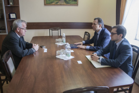 Встреча с торгово-экономическим советником Посольства Венгрии в Беларуси