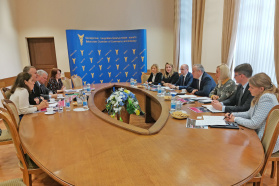 Meeting with representatives of the Organizing Committee of "INNOPROM" International Industrial Exhibition 