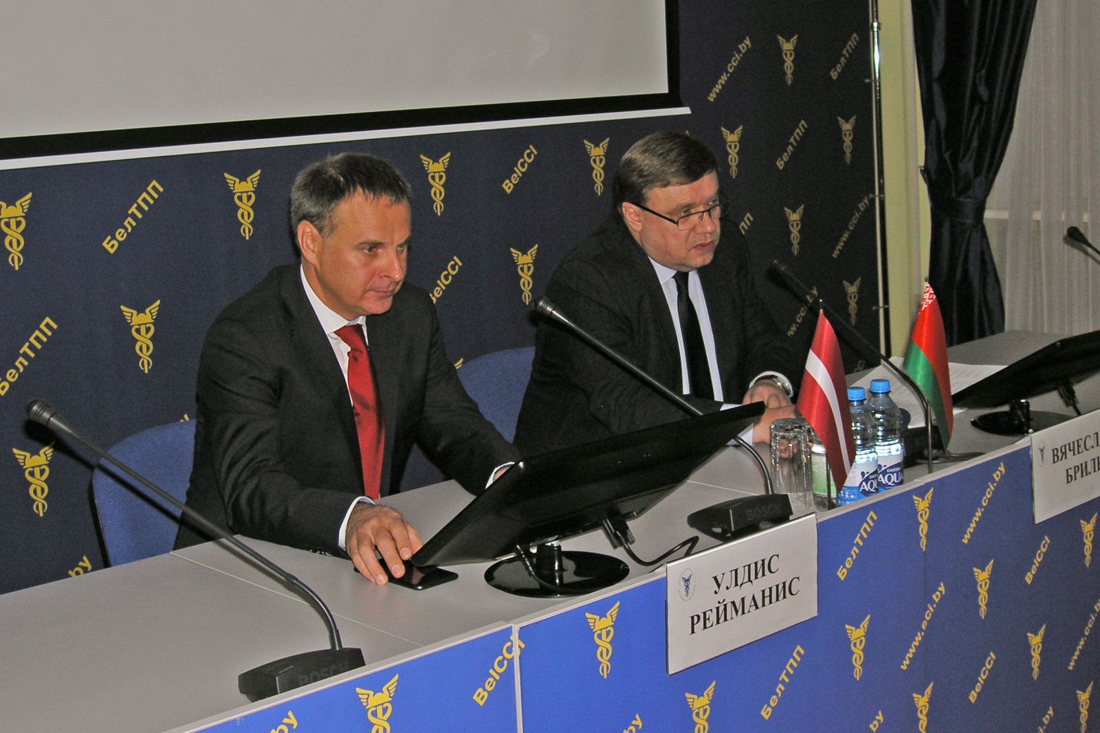 Бизнес-встреча белорусских и латвийских деловых кругов