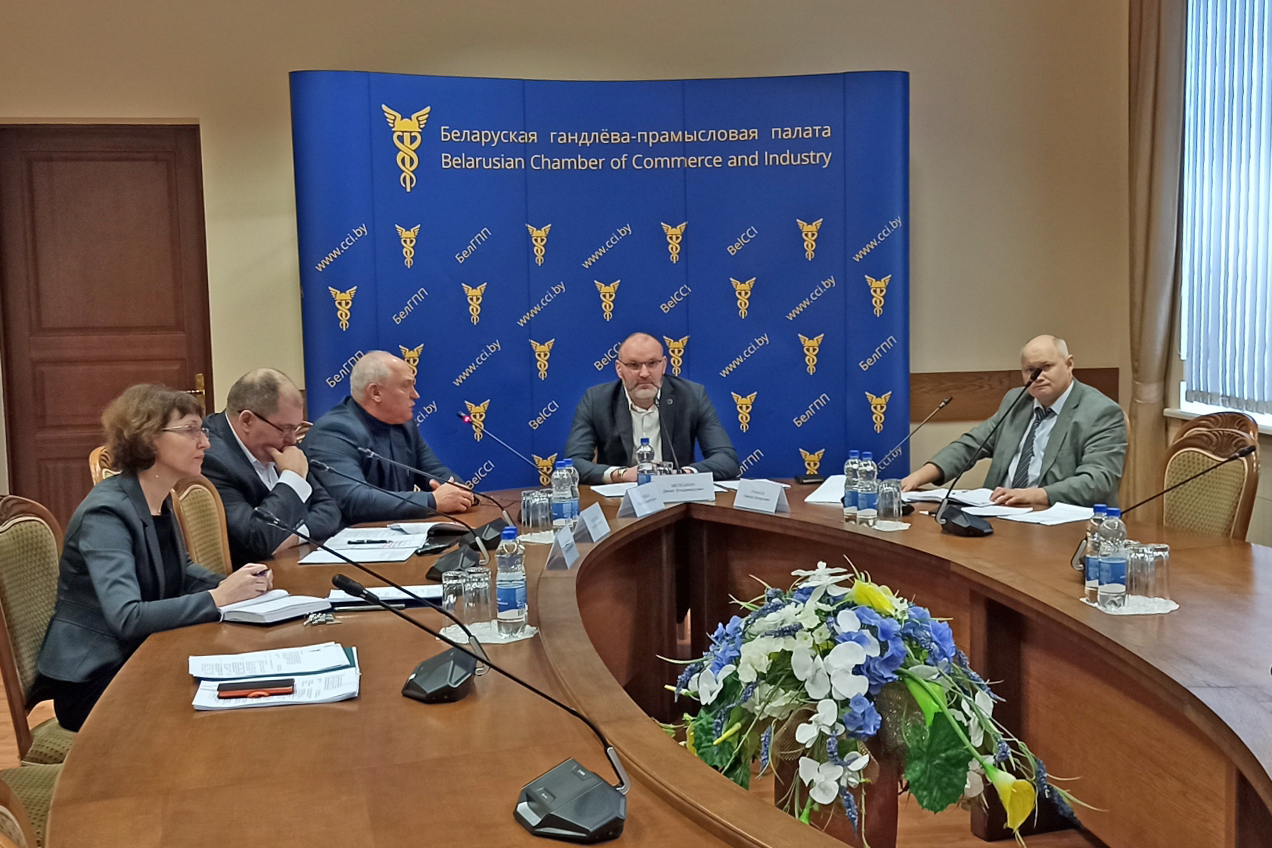 Пасяджэнне камітэта БелГПП па прамысловай палітыцы і прадпрымальніцкай дзейнасці