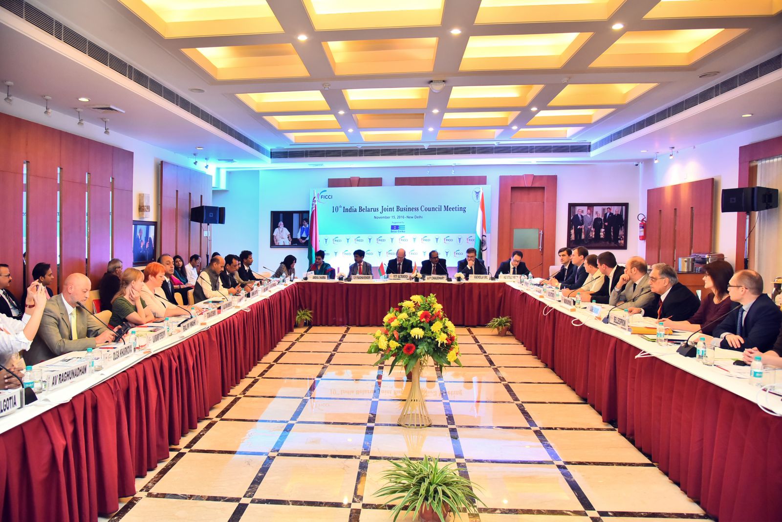 Заседание Совета делового сотрудничества "Индия – Беларусь"