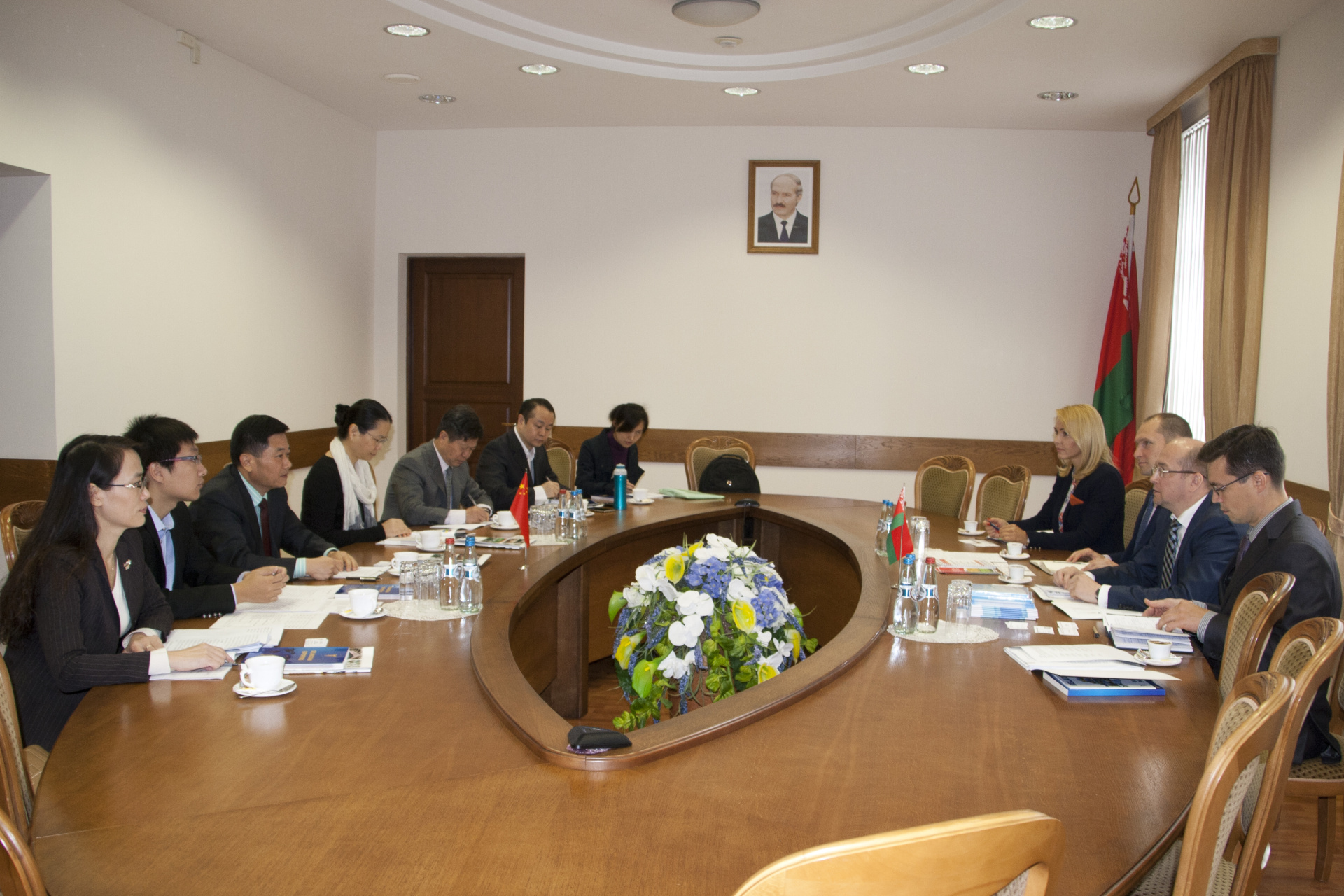Встреча с делегацией рабочей группы Китайского бюро международной выставки малых и средних предприятий CISMEF