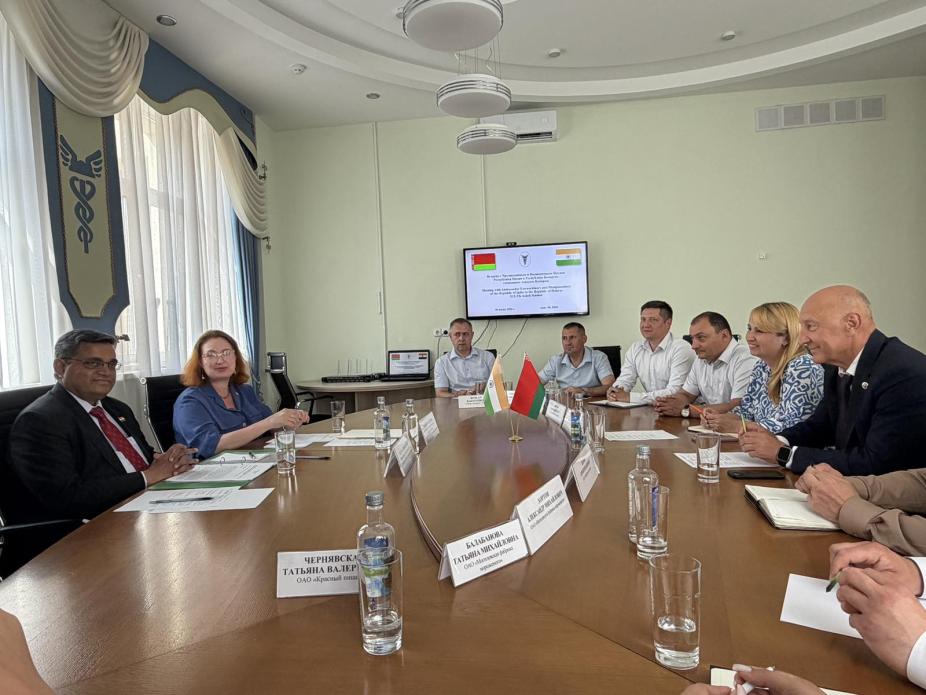 Ambassador of India to Belarus visited Mogilev Ambassador of India to Belarus visited Mogilev