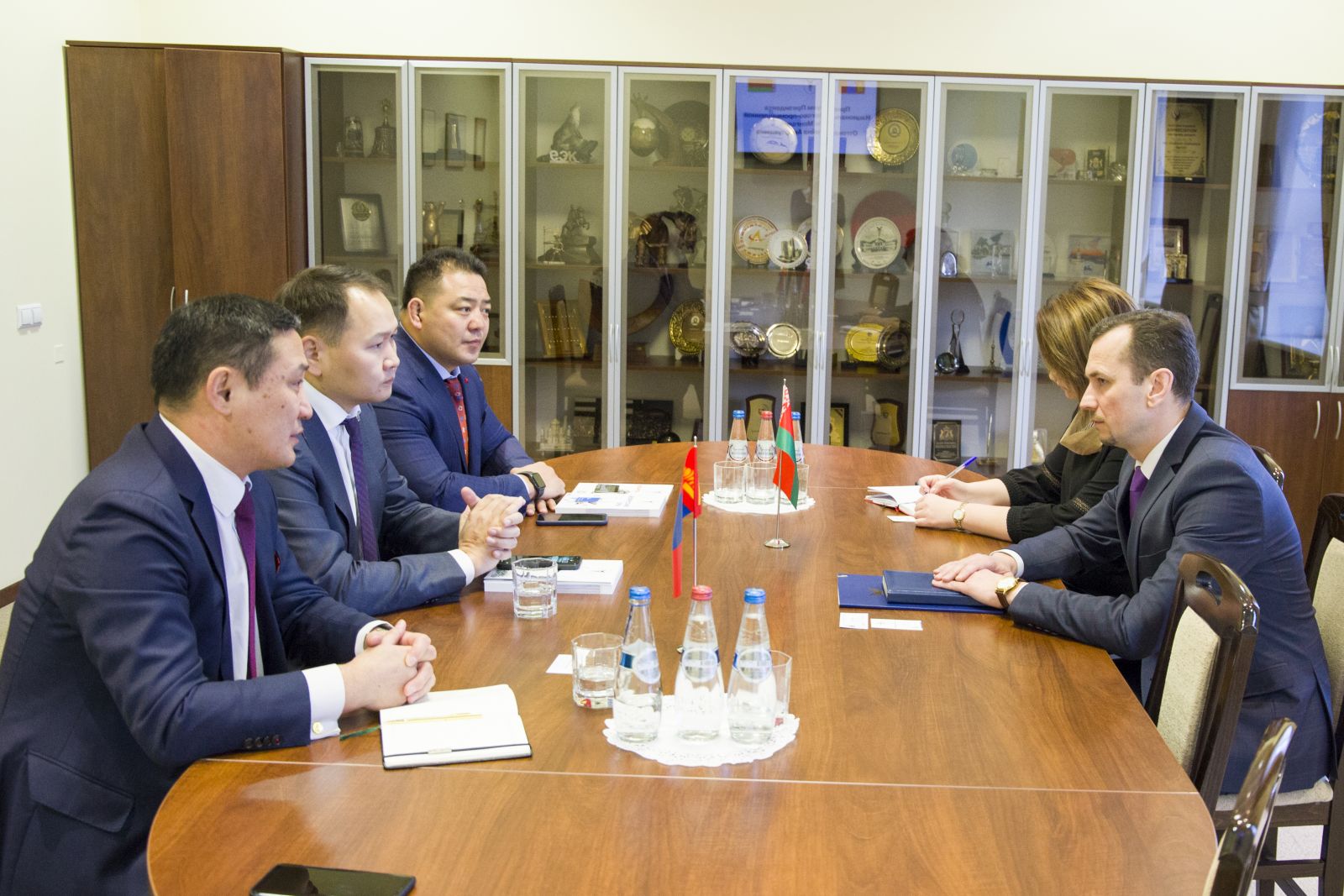 Встреча с президентом Национальной торгово-промышленной палаты Монголии