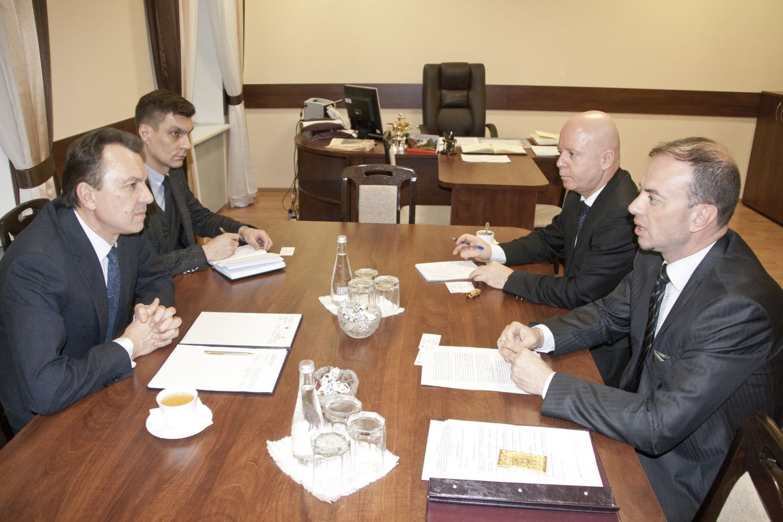 Встреча с делегацией Министерства иностранных дел Македонии