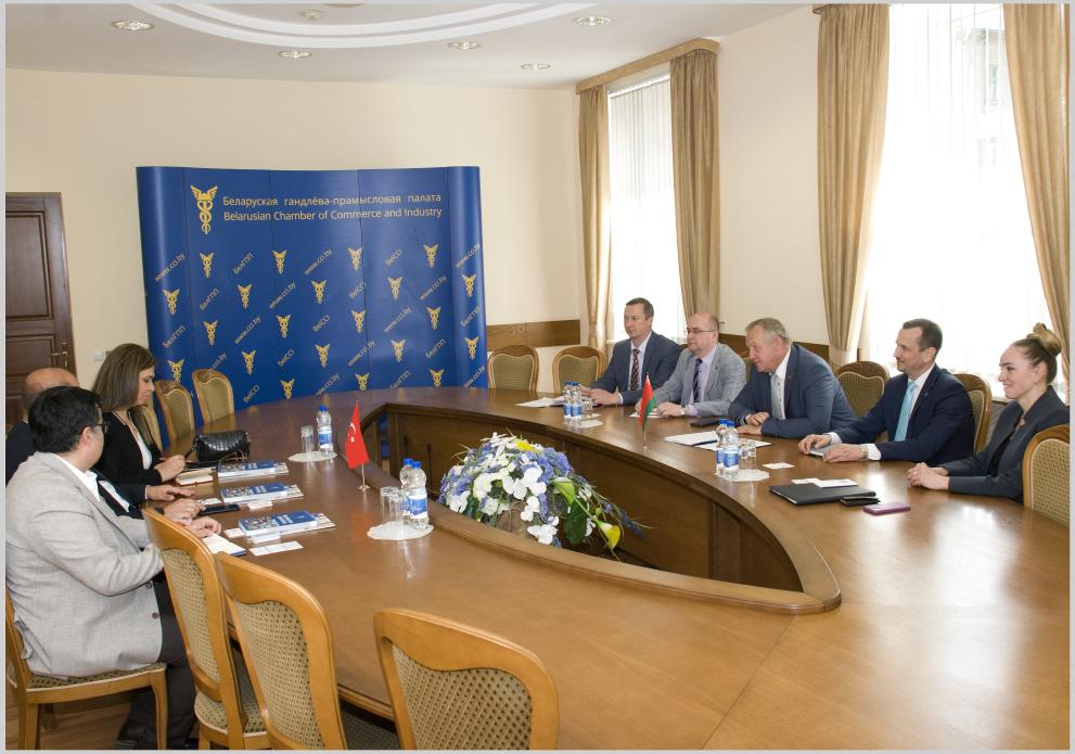 Chairman Mikhael Miatlikov meets Honorary Consul of the Republic of Belarus in Eskisehir, Turkey, Gurhan Albayrak Chairman Mikhael Miatlikov meets Honorary Consul of the Republic of Belarus in Eskisehir, Turkey, Gurhan Albayrak