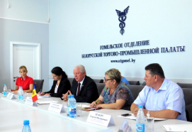 Встреча Чрезвычайного и Полномочного Посла Молдовы с деловыми кругами Гомельской области