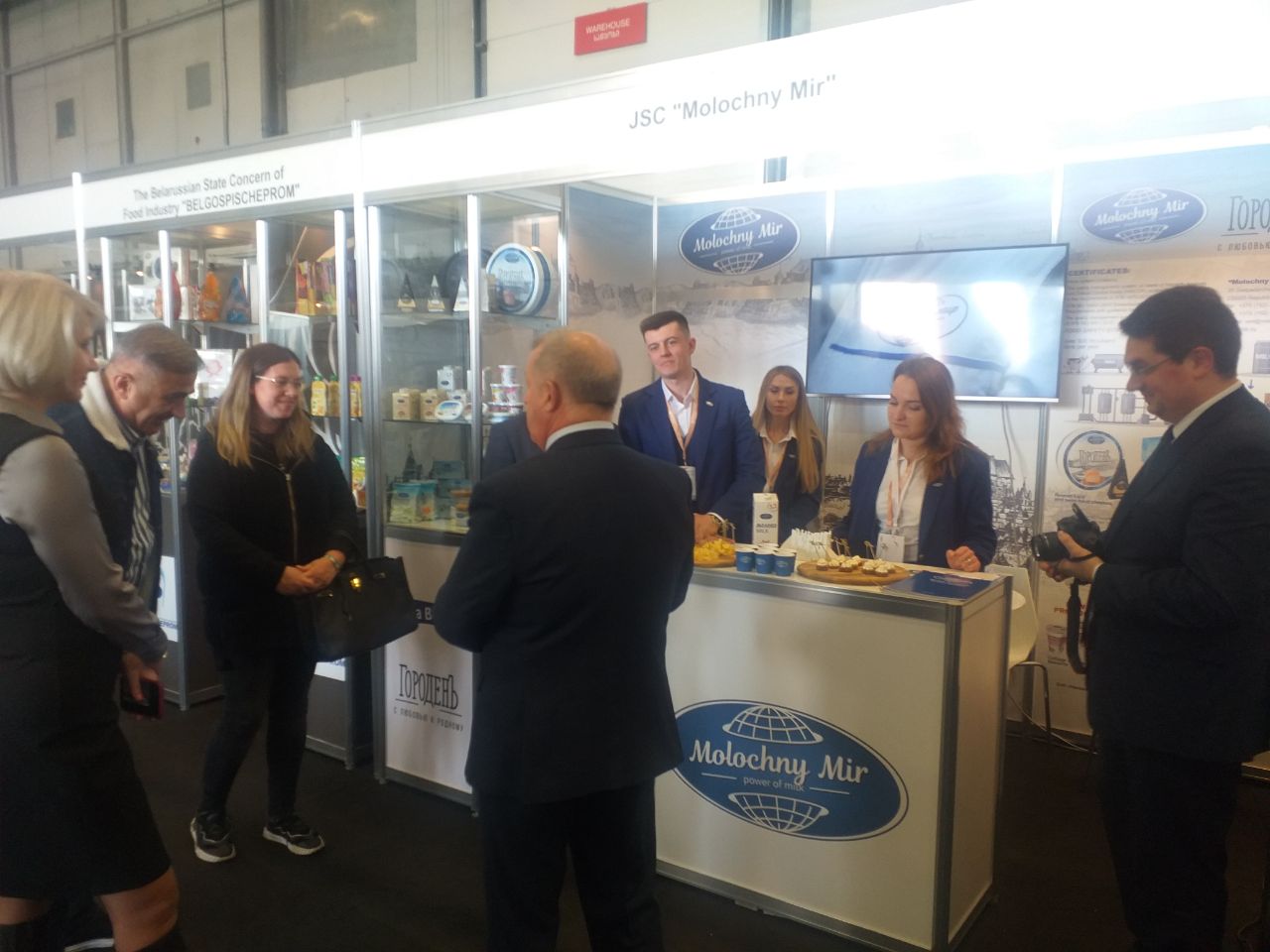Экспазіцыя Made in Belarus на выставе Agro Food Drink Tech Expo у Грузіі