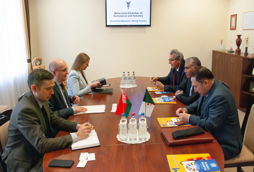 Meeting with Algerian business representatives Meeting with Algerian business representatives