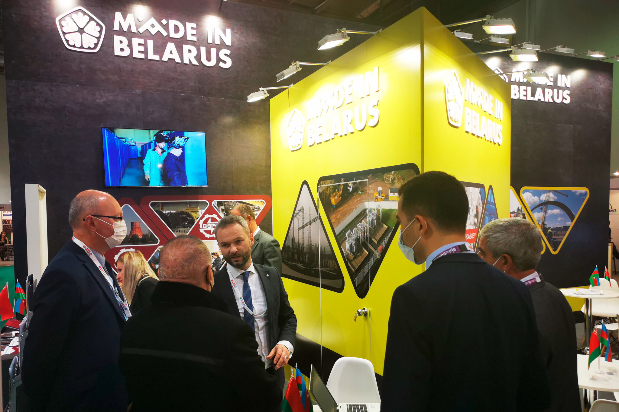 Экспазіцыя Made in Belarus на выстаўцы Baku Build ў Азербайджане