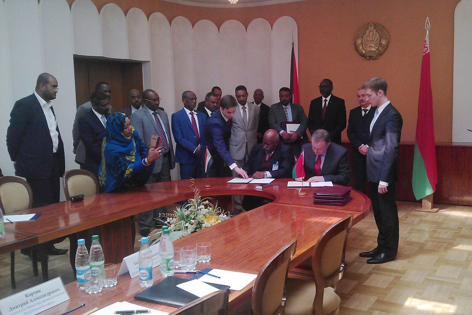Соглашение о сотрудничестве между БелТПП и Федерацией суданских бизнесменов и работодателей
