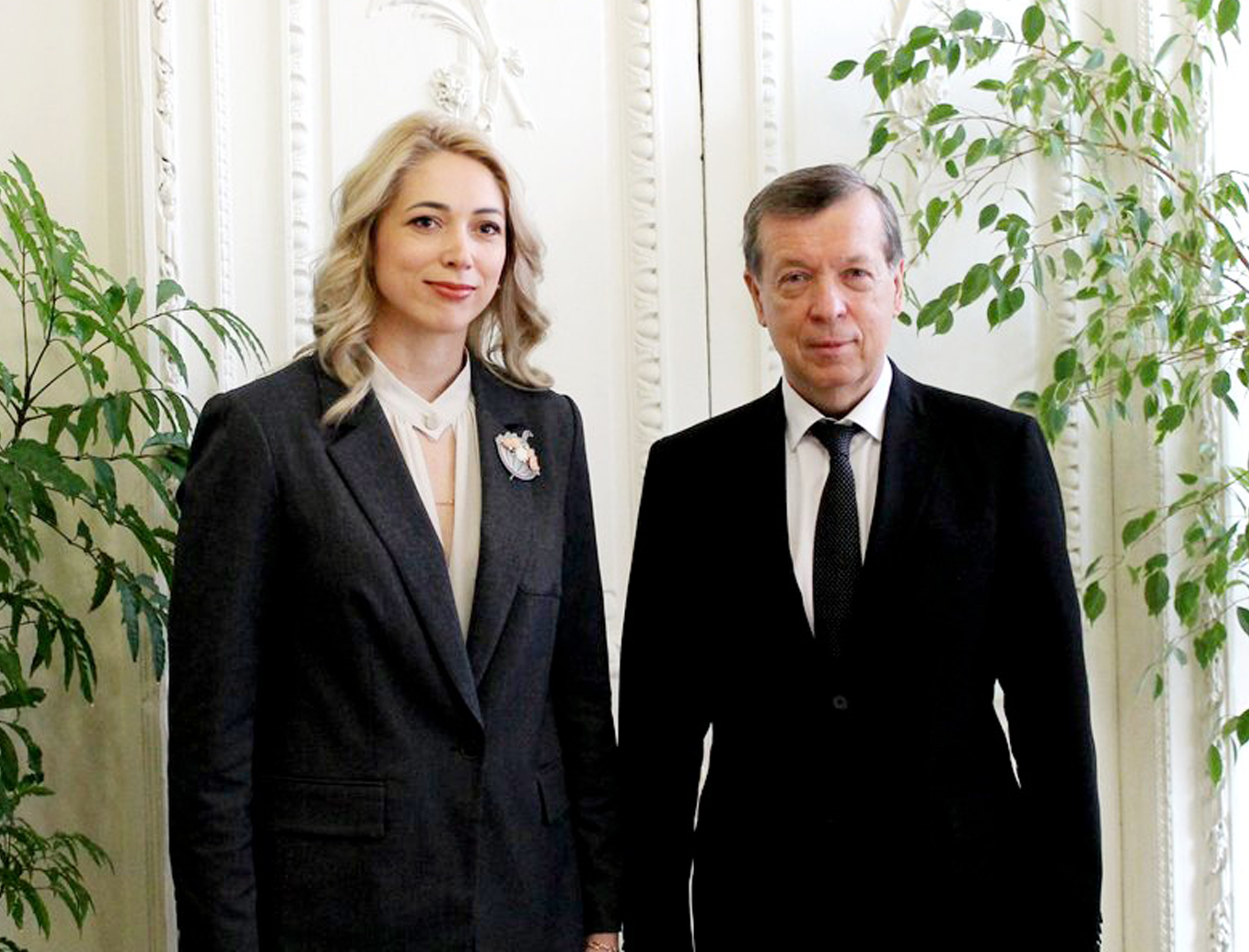 Рабочая сустрэча з кіраўніцтвам Саюза "Санкт-Пецярбургская гандлёва-прамысловая палата" Рабочая сустрэча з кіраўніцтвам Саюза "Санкт-Пецярбургская гандлёва-прамысловая палата"