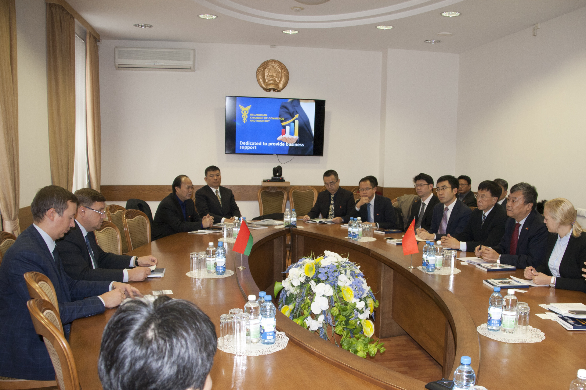 Встреча с делегацией дочерних компаний корпорации "СИНОМАЧ" (Китай)
