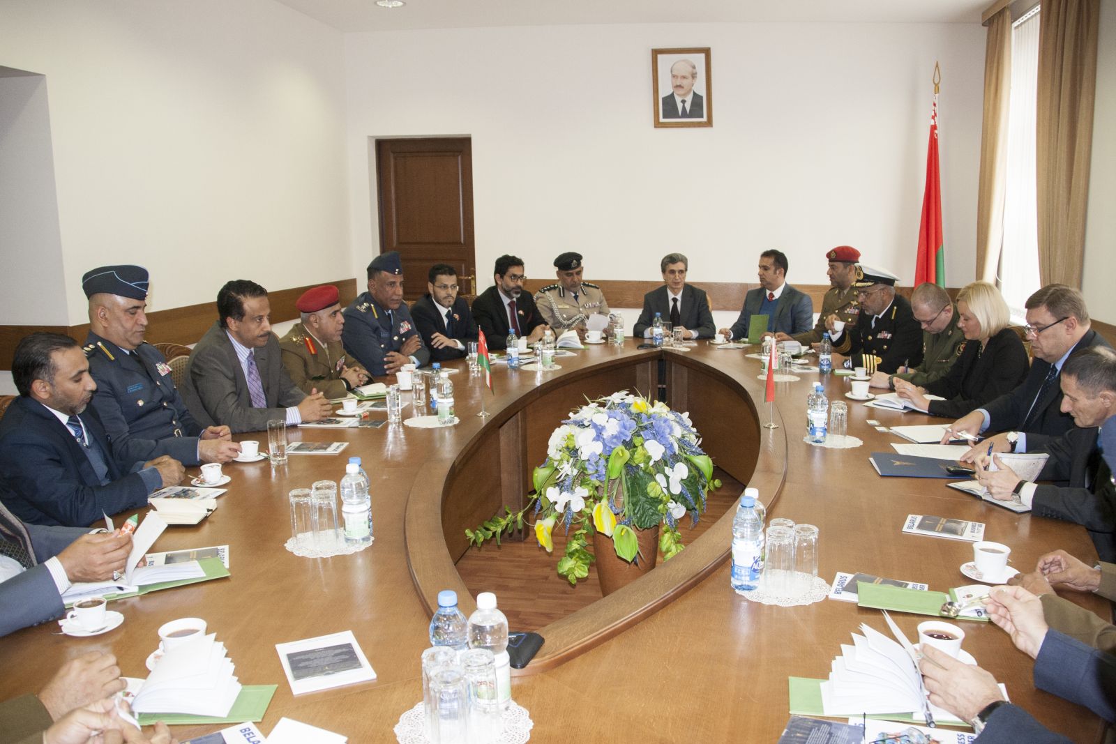 Встреча с делегацией Высшего колледжа национальной обороны Султаната Оман