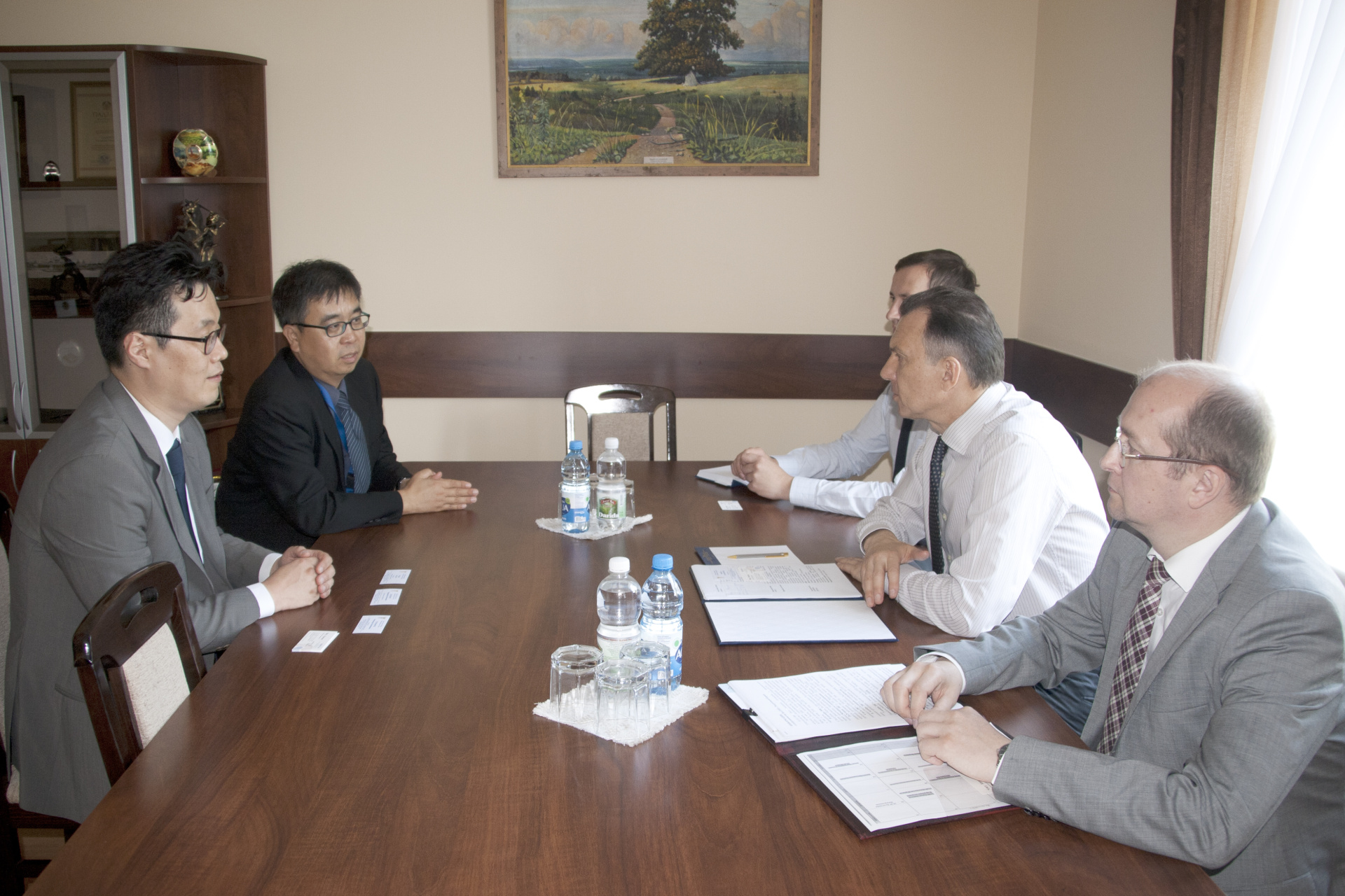 Встреча с генеральным директором Торгового отдела Посольства Республики Корея в Республике Беларусь