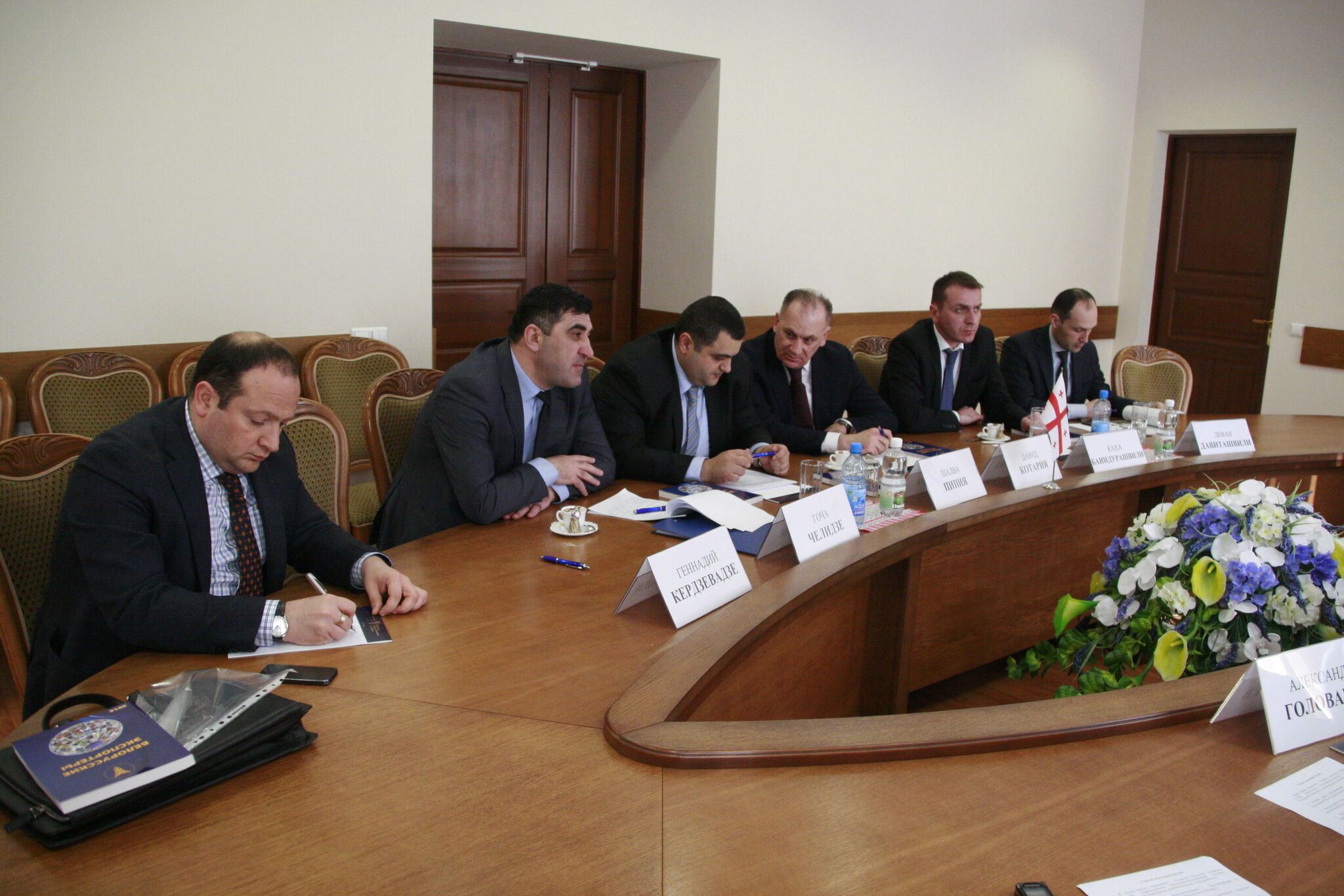 Встреча в БелТПП с делегацией Грузии