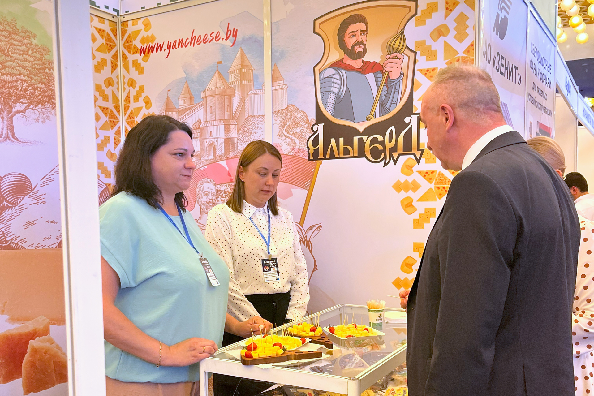 Белорусская экспозиция на международном торгово-промышленном выставочном форуме Armenia Expo – 2023