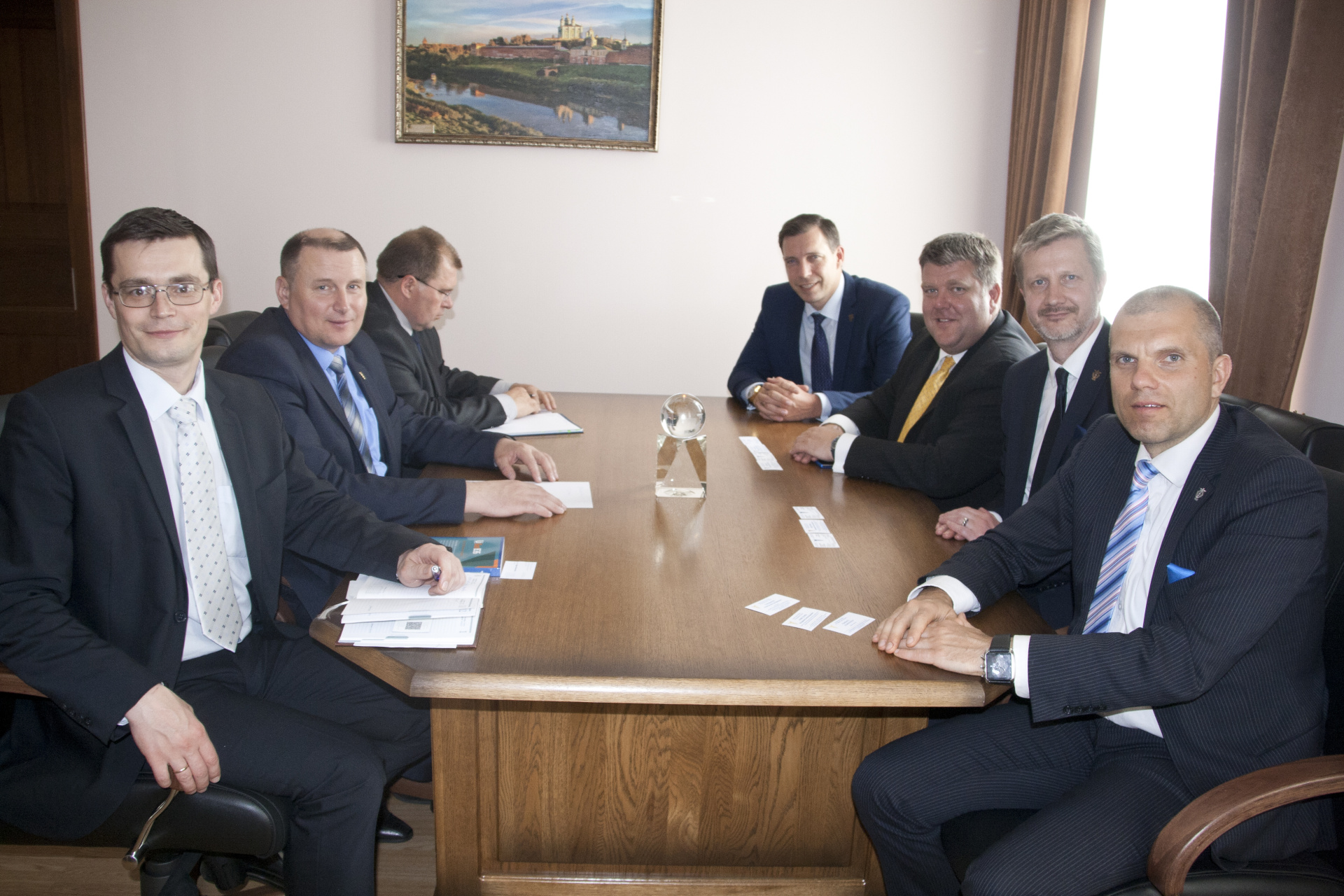 Встреча с делегацией Латвийской торгово-промышленной палаты
