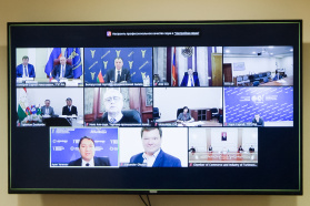 Удзел старшыні БелГПП В.Улаховіча ў XIX пасяджэнні Савета кіраўнікоў палат дзяржаў – удзельніц СНД