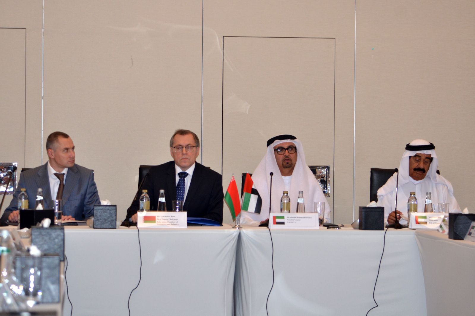 Визит делегации белорусских деловых кругов в ОАЭ