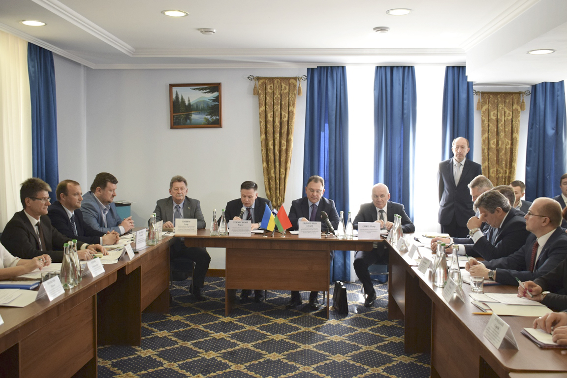 Участие заместителя председателя БелТПП С.Набешко в первом заседании белорусско-украинской Рабочей группы по вопросам межрегионального и трансграничного сотрудничества
