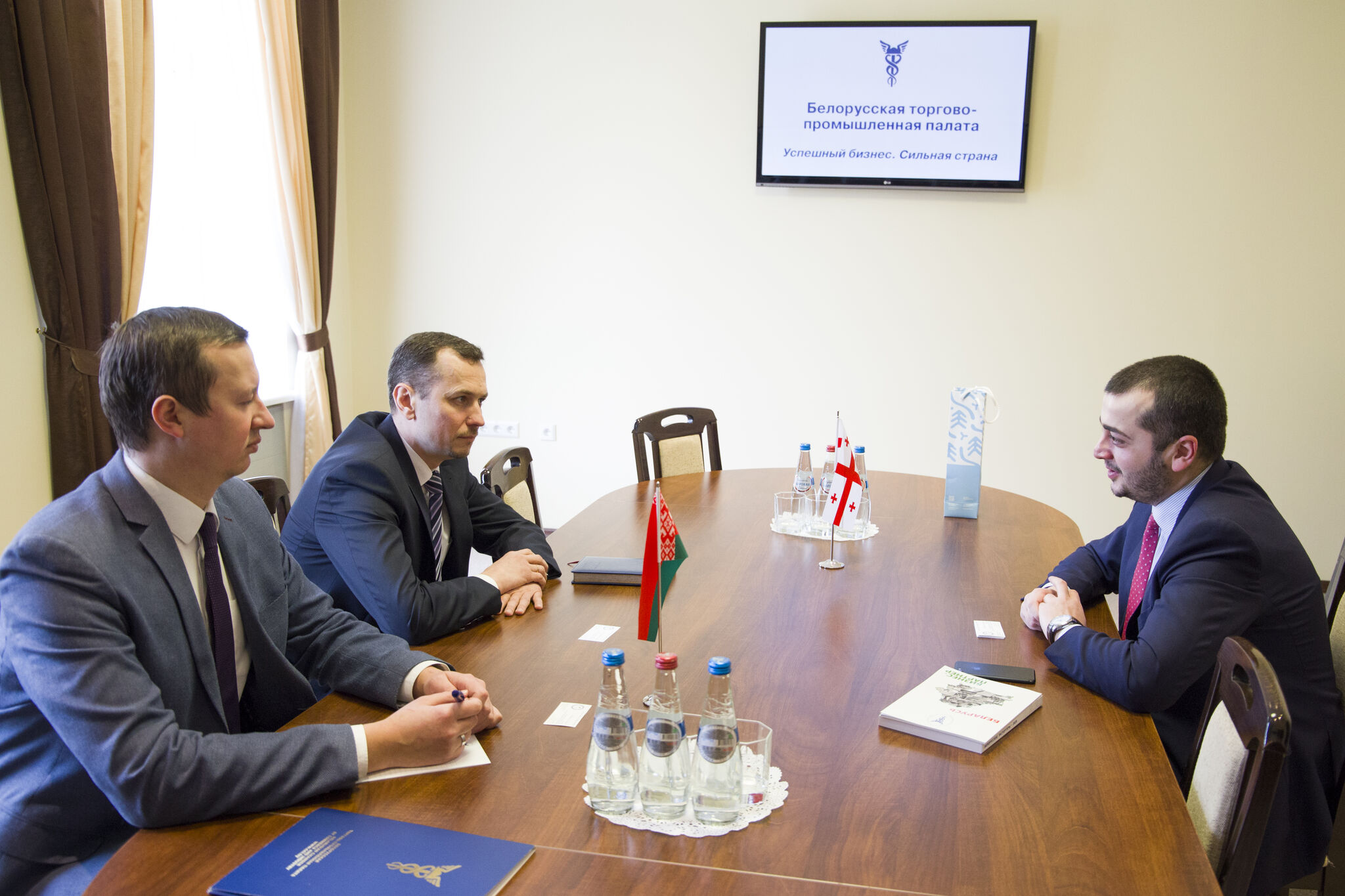 Встреча с директором Департамента международного сотрудничества и управления проектами Торгово-промышленной палаты Грузии
