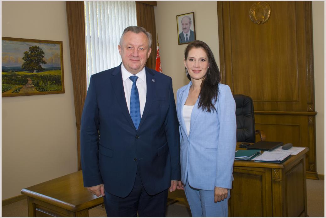 Chairman Mikhael Miatlikov meets President of the Tambov Regional CCI Elena Voronina Chairman Mikhael Miatlikov meets President of the Tambov Regional CCI Elena Voronina