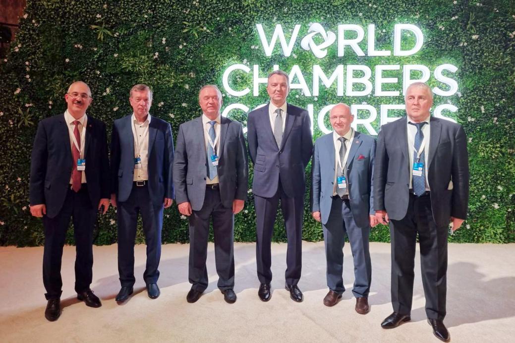 The BelCCI Chairman Vladimir Ulakhovich takes part in the 12th World Chambers Congress The BelCCI Chairman Vladimir Ulakhovich takes part in the 12th World Chambers Congress